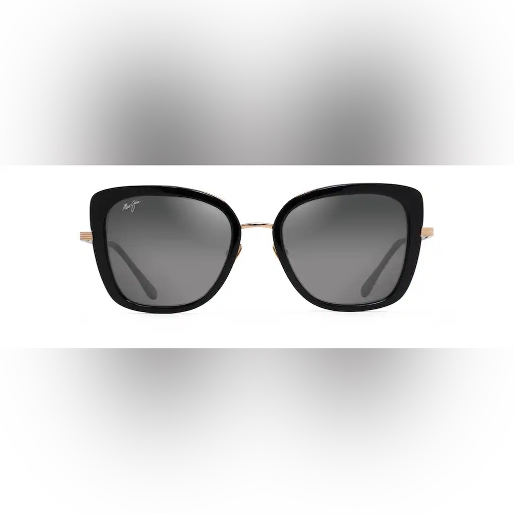 MAUI JIM Violet Lake Luxury Sunglasses (Black with Gold) - Picture 6 of 6